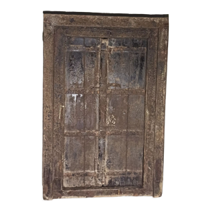 Porte ancienne en bois - cadre
