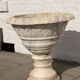 Large garden basin in marble, 19th century