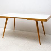 Opaxite glass coffee table, 1960´s, Czechoslovakia