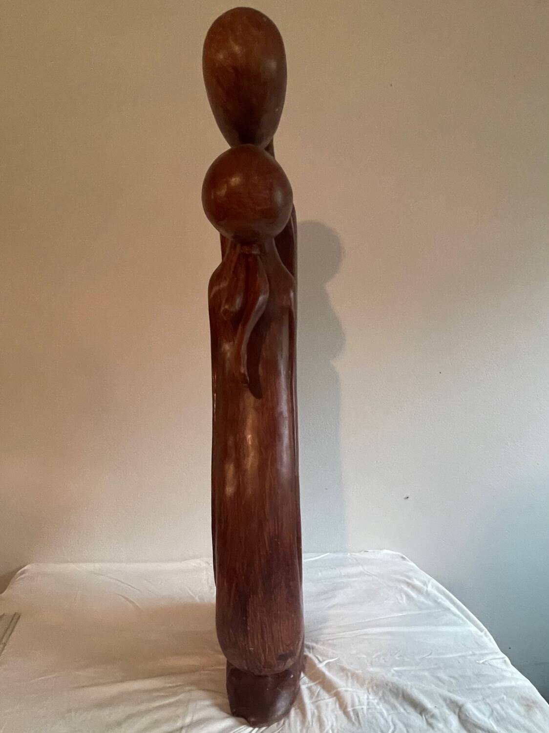 Wooden statue