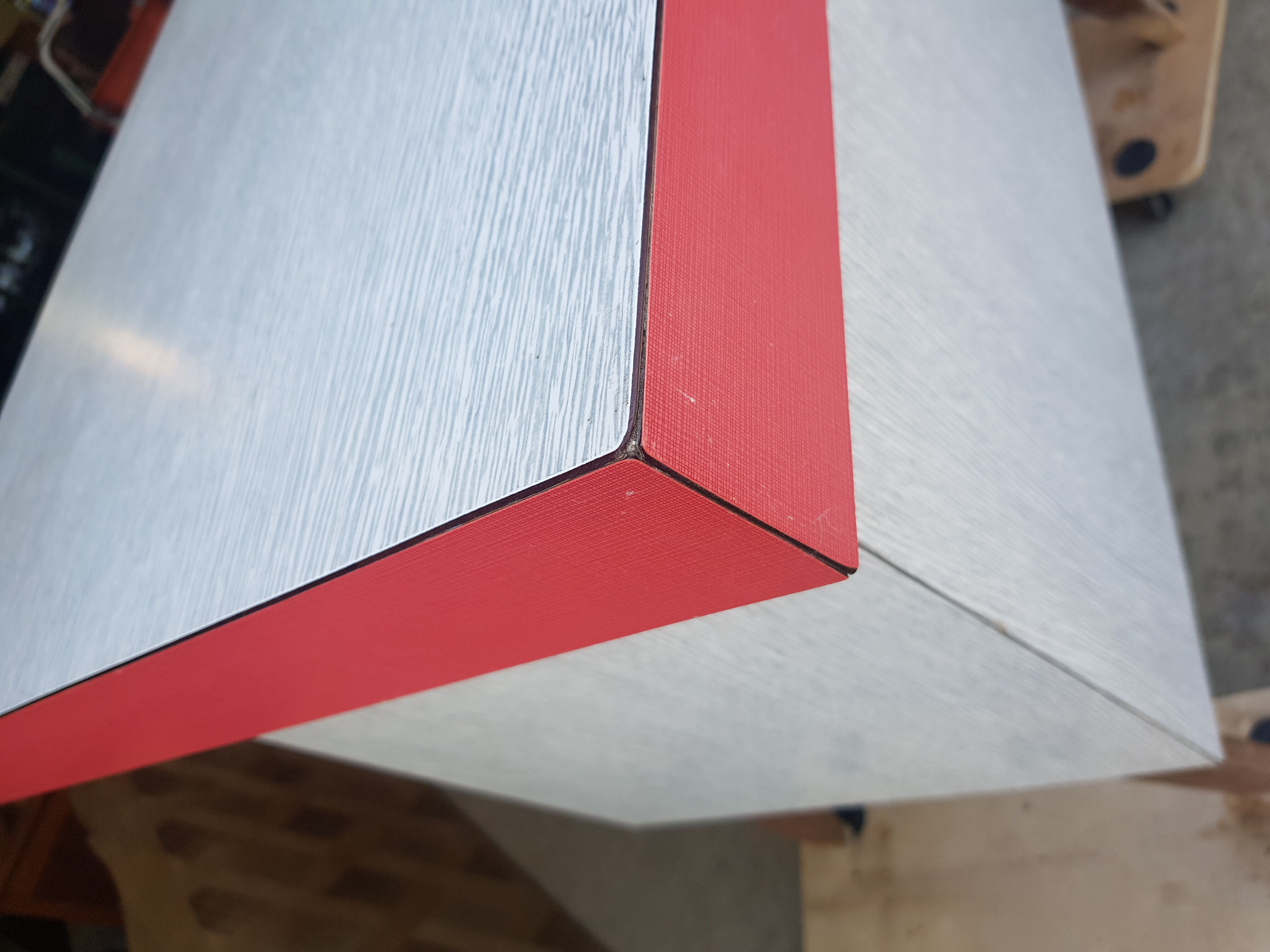 Vintage check counter