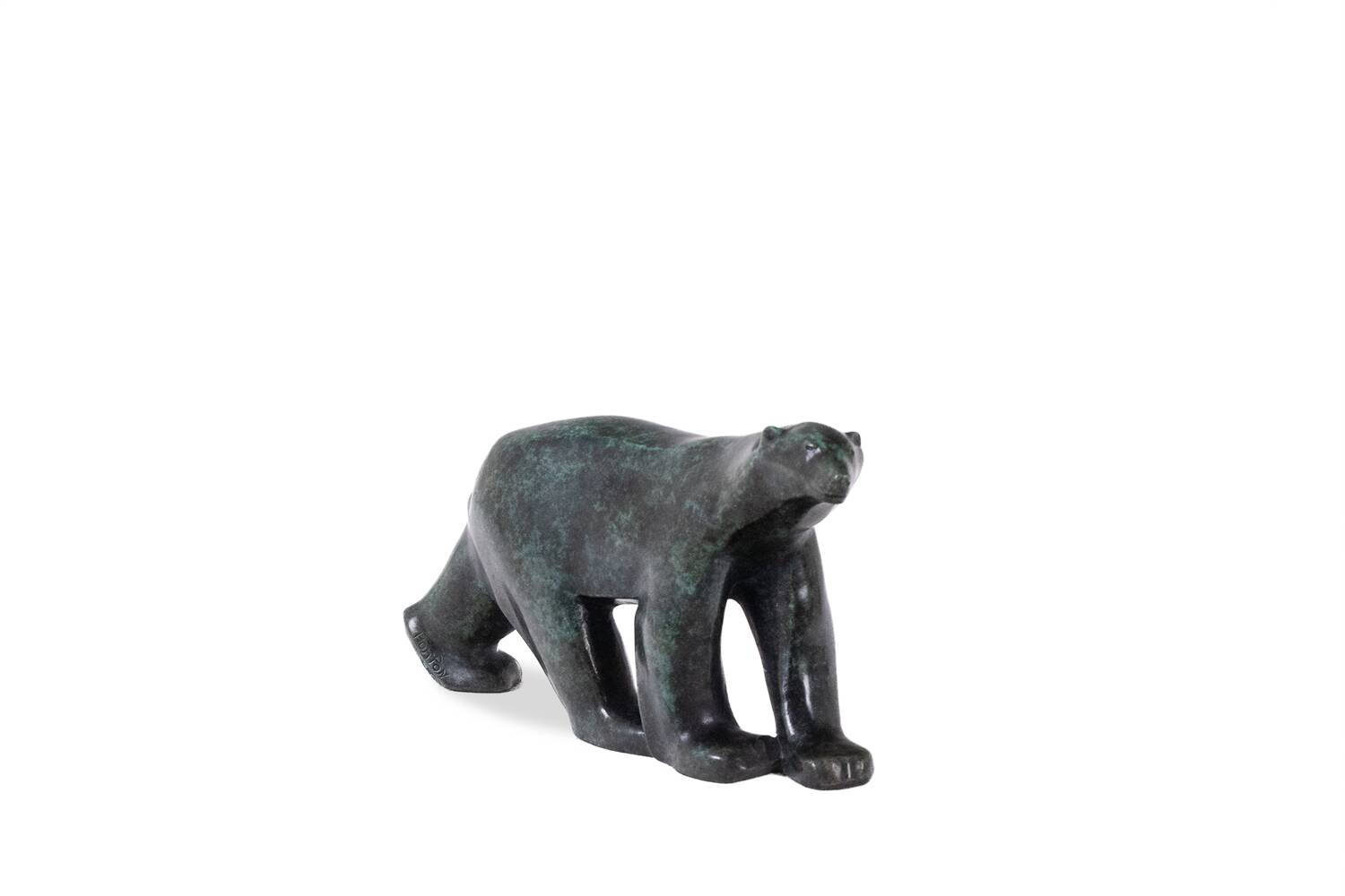 François Pompon. “Polar Bear,” bronze, 2006 print.