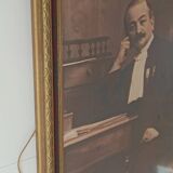 Large old photo portrait of a magistrate 1931