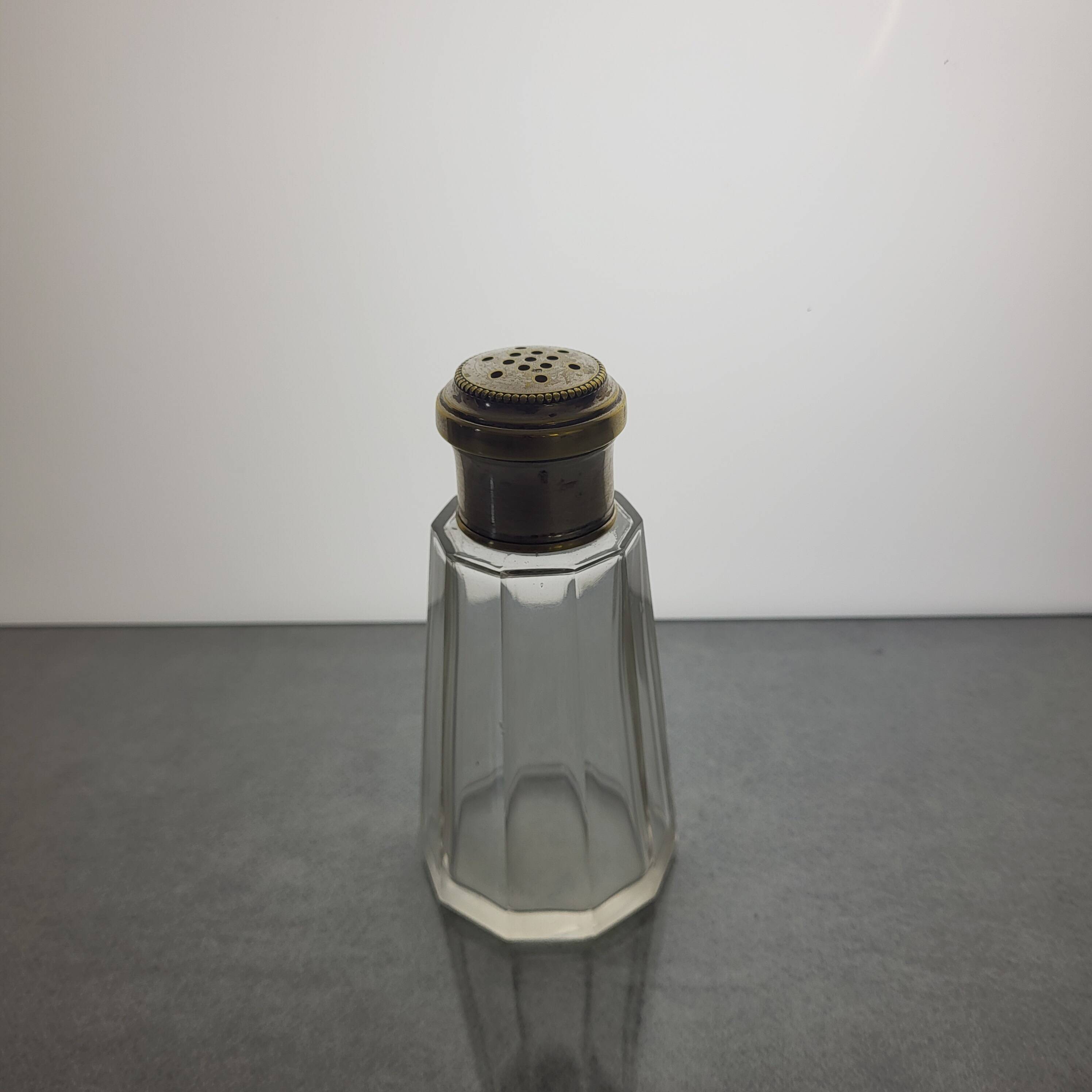 Crystal & silver metal shaker