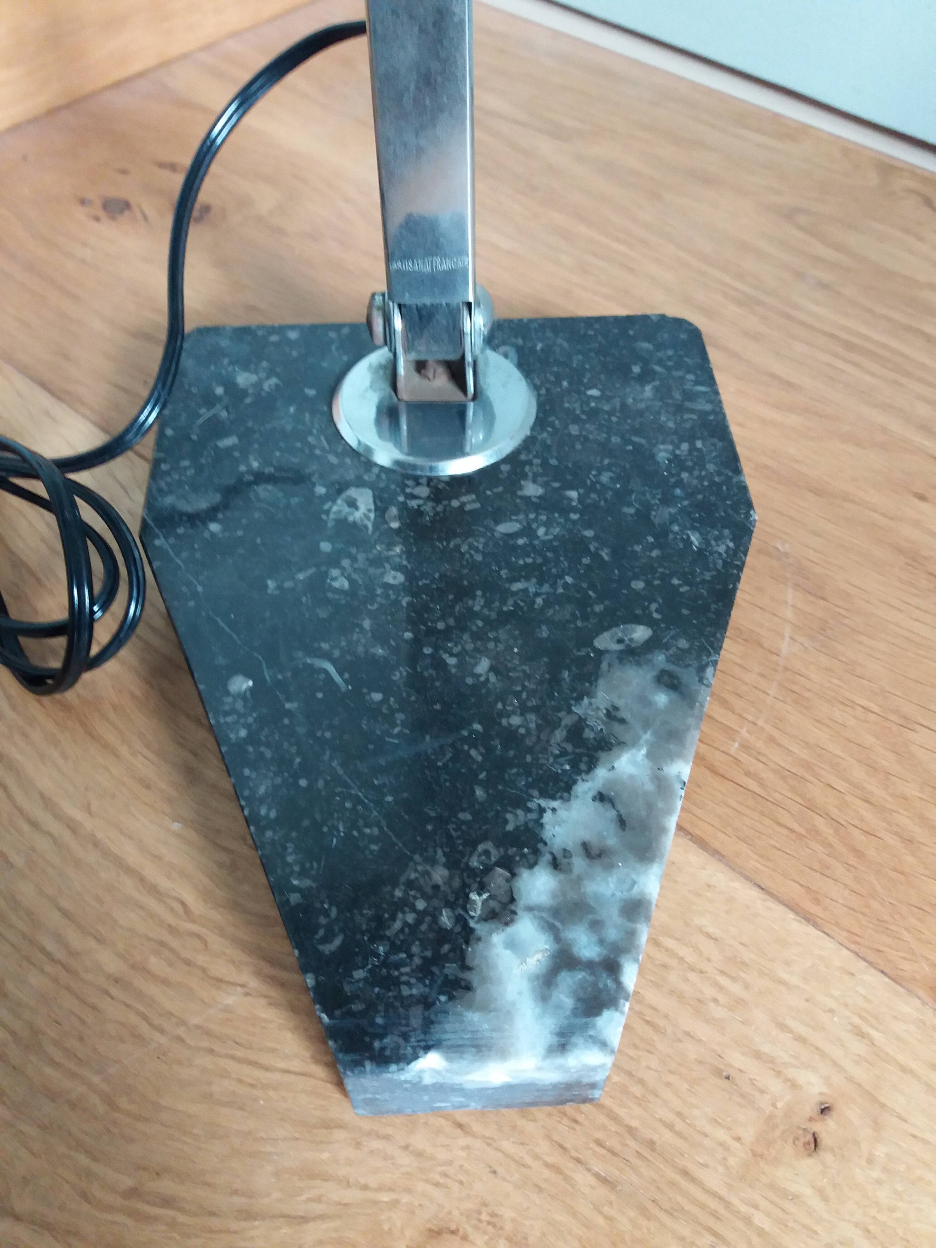 Art Deco “French craftsmanship” articulated lamp