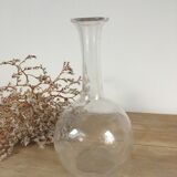 Carafe en verre gravé "étoiles"