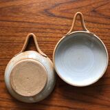 Pair of sandstone raviers