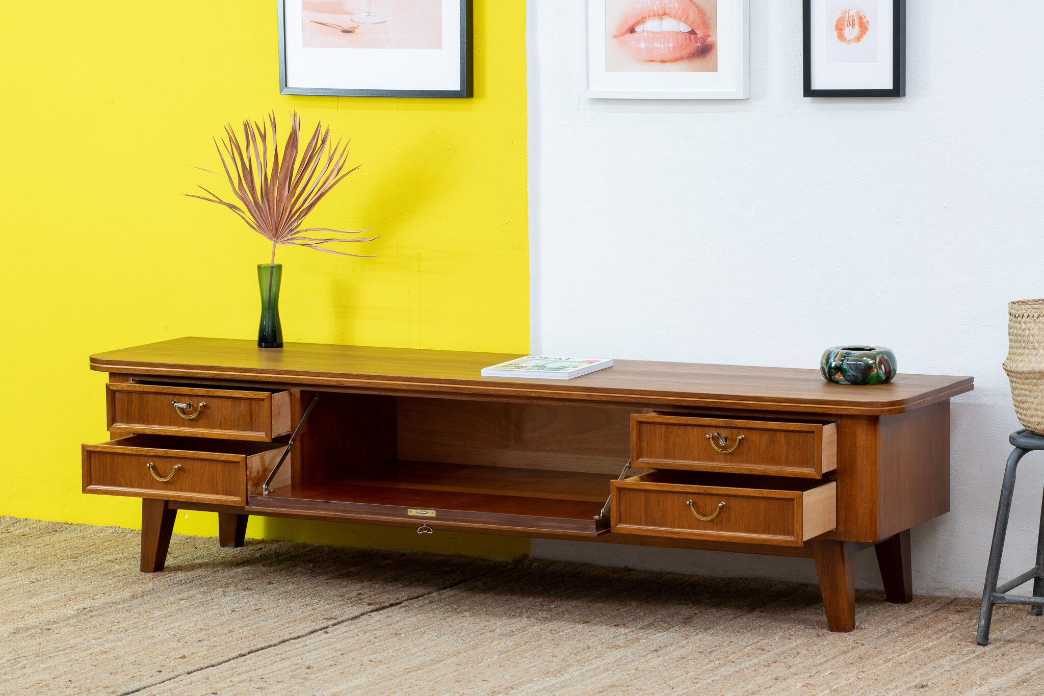 Vintage sideboard 208 cm