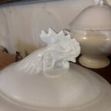 Terrine/soup tureen rooster's head