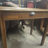 Old oak side table