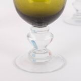 Set of 4 vintage glasses from Andrea Fontebasso, Italy 1980’s