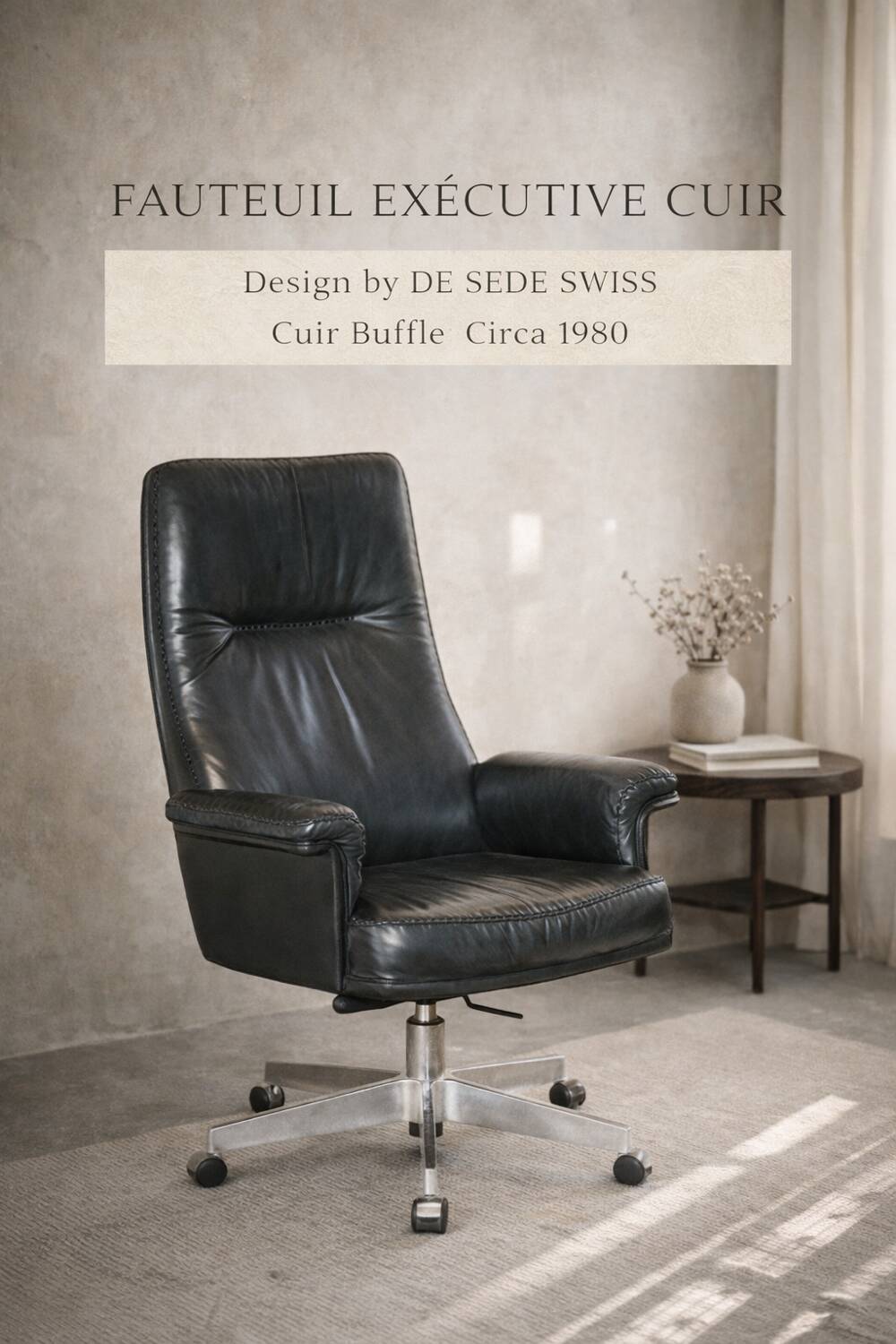 Executive armchair De Sede
