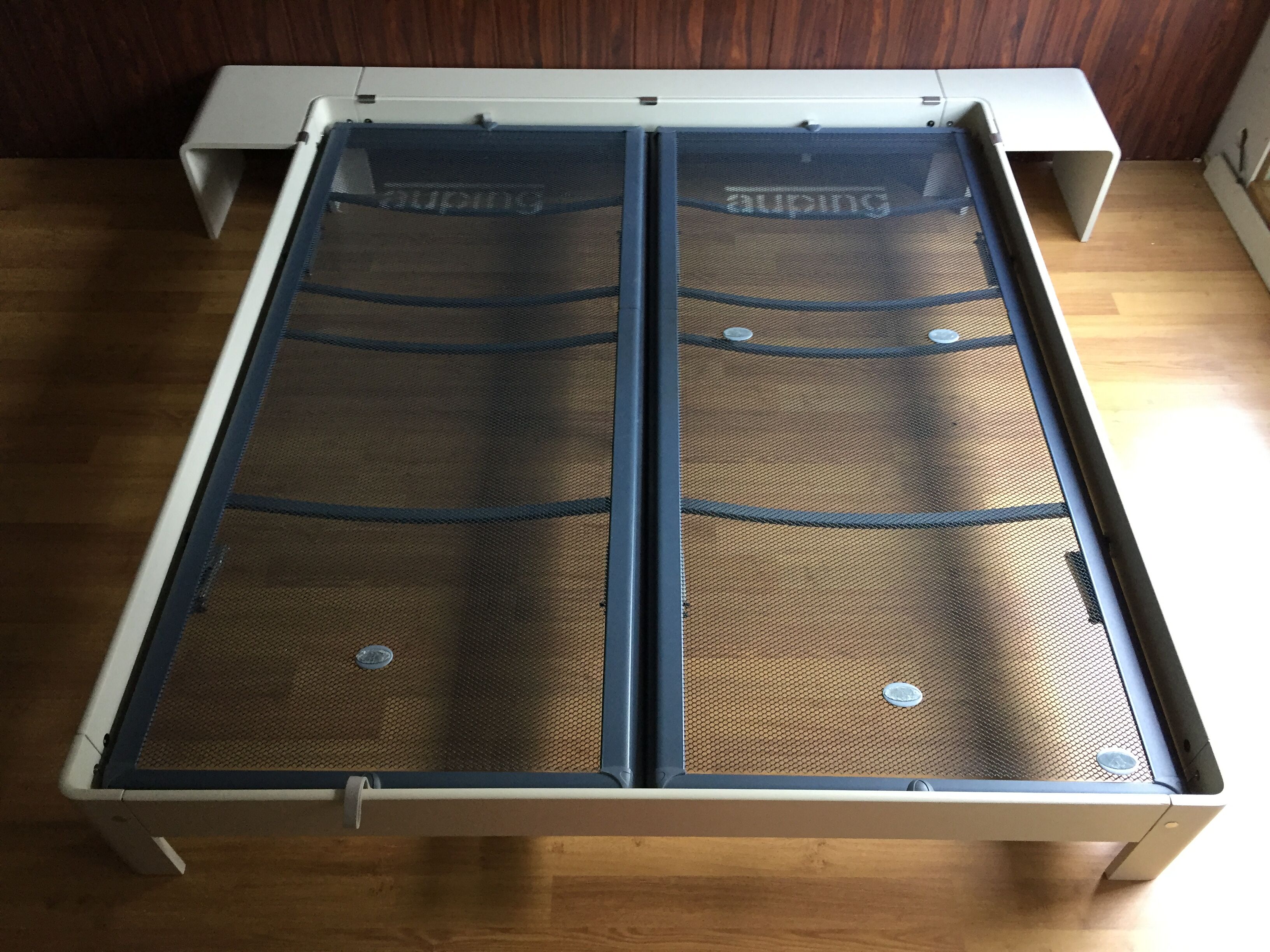 70s Design Bed by Frans De The Hague for Auping Model Auronde