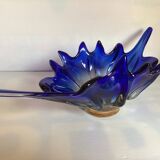 Large cobalt blue centerpiece