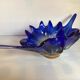 Large cobalt blue centerpiece
