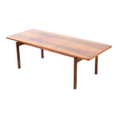Table basse en palissandre du milieu du siècle