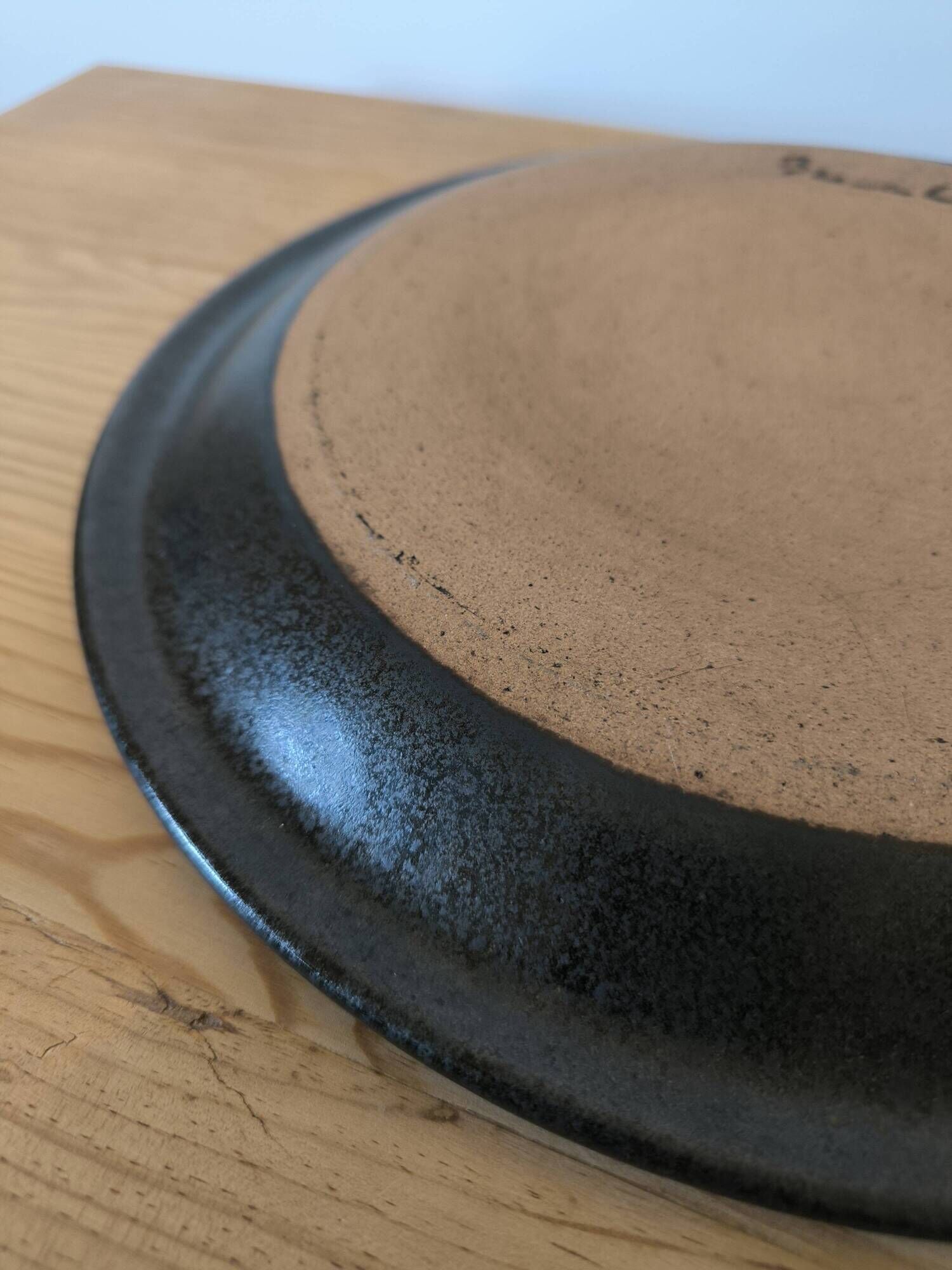 Plat rond céramique
