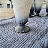 Blue sandstone coffee set