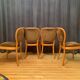 A set of four Spahn Stadtlohn chairs Germany 1970s