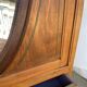 Art Deco wardrobe with oval mirror