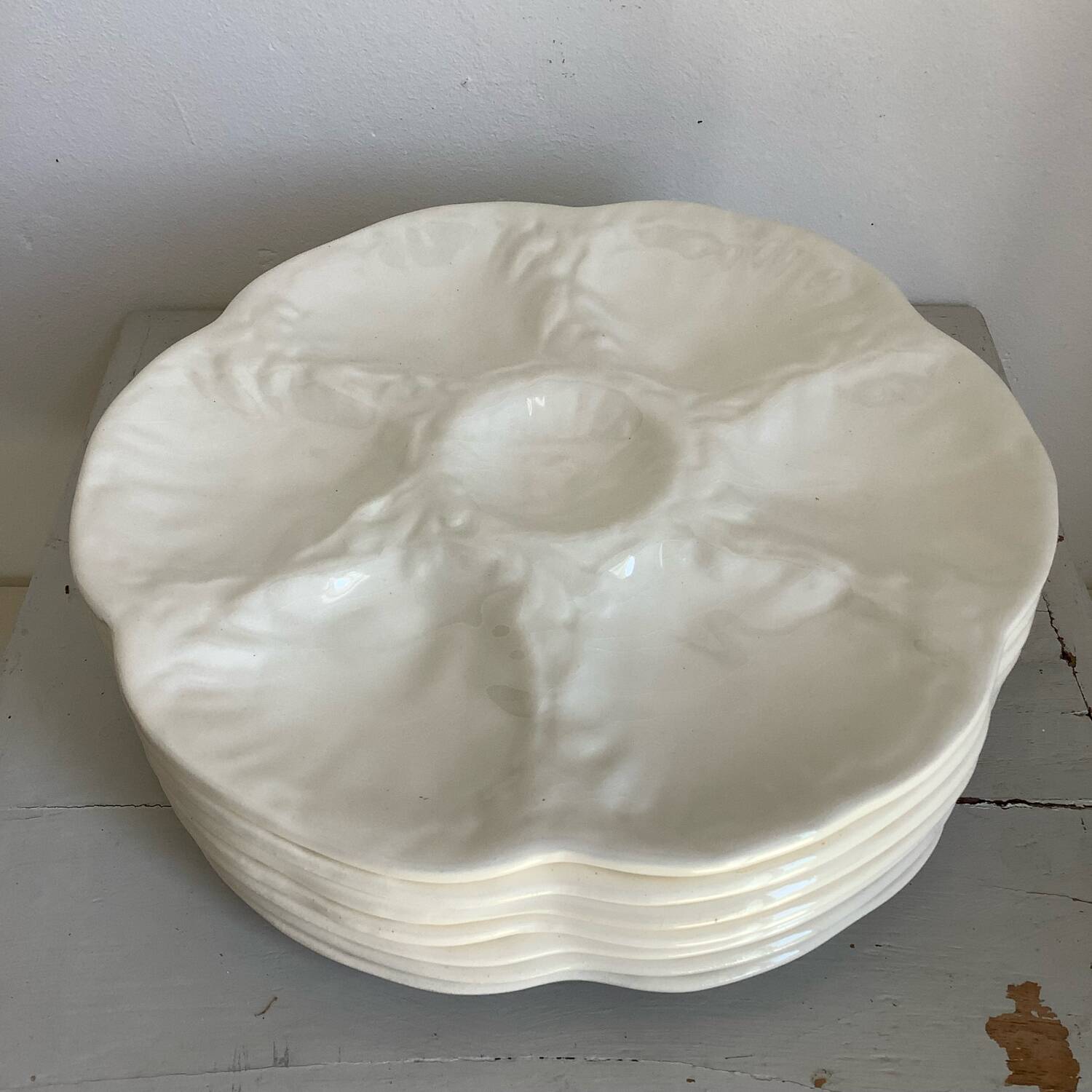 7 oyster plates