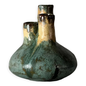 vase triflore en grès