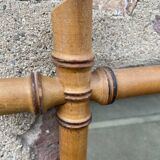 vintage bamboo mirror