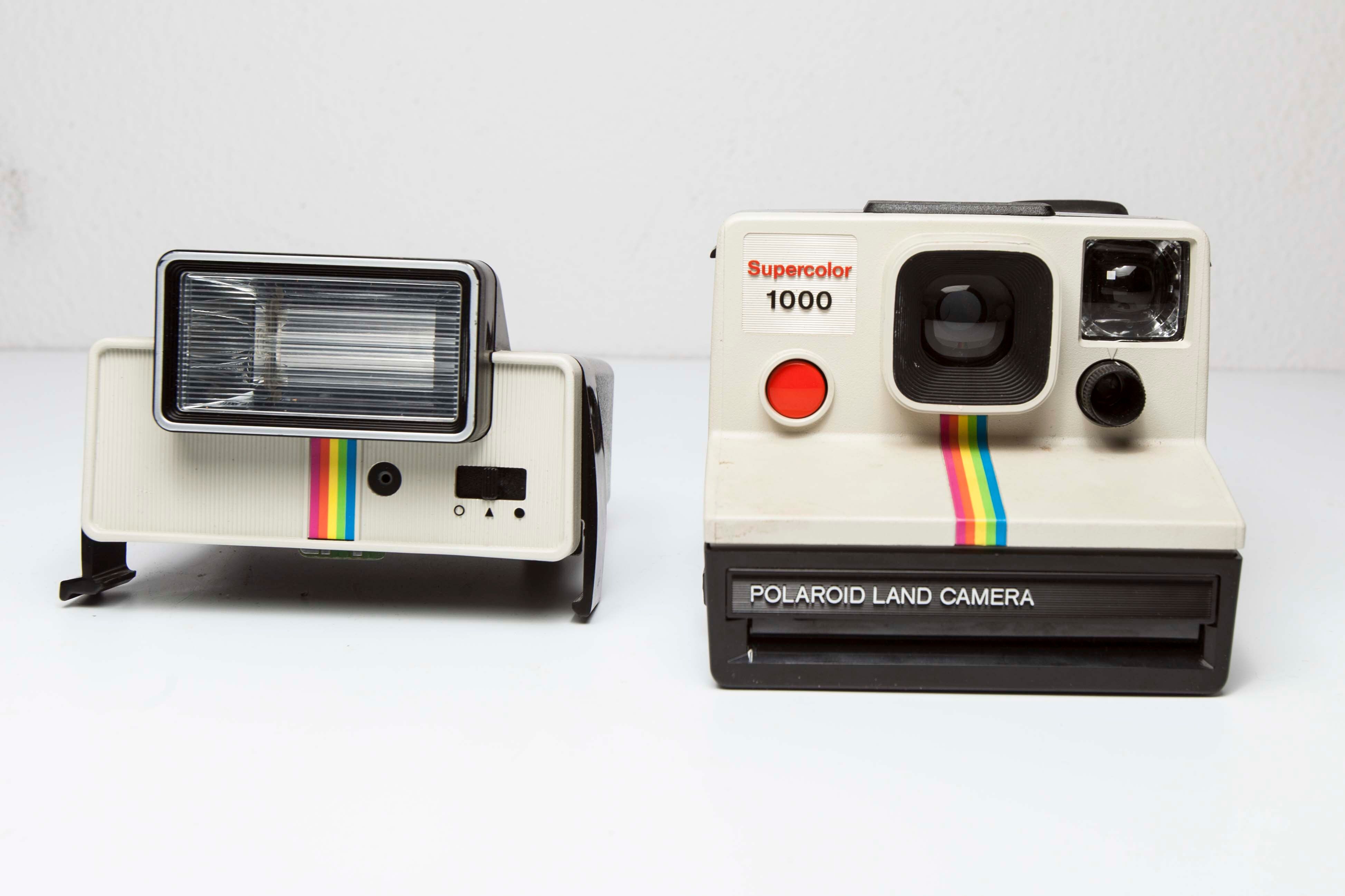 Polaroid Supercolor 1000 with flash