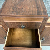 Buffet Art Déco en palissandre et marbre, rénové