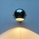 Wall lamp sphere model 48591 in mid-century Danish space style by Louis Poulsen, 1960s.