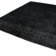 Handwoven persian overdyed 271 cm x 382 cm black wool carpet