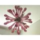 Lustre en verre de Murano