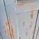 Lot 3 shutters door door carved painted patinated
