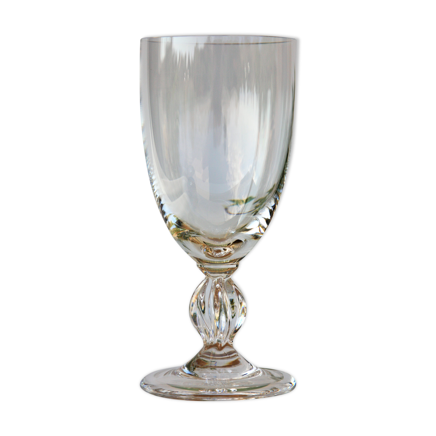 Lalique crystal water glass