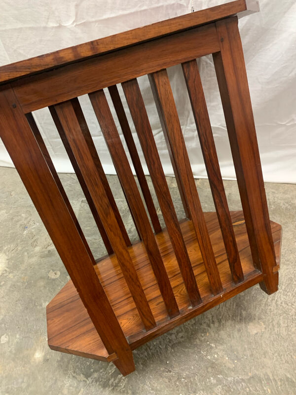 Table appoint Art deco palissandre circa 1930 Art and craft