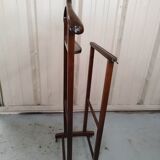 Wooden valet on wheels