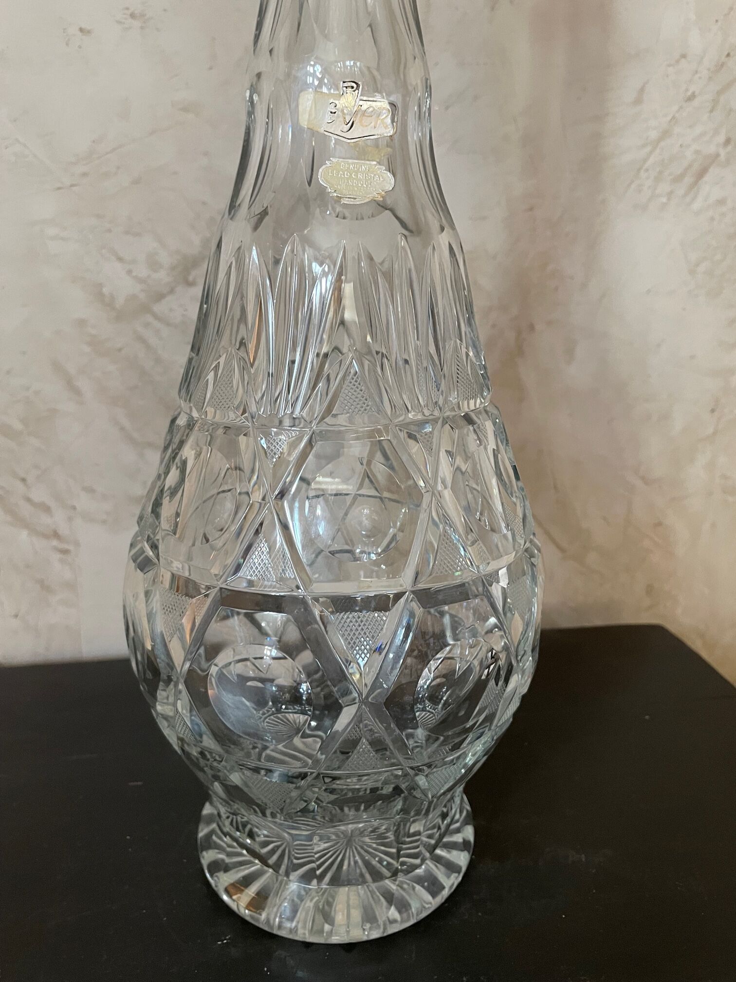 Beyer crystal decanter