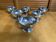 Set of 6 Ice Cream Bowls Style Rémy LETANG Vintage Stainless Steel #E084