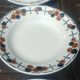 Set of eight ironstone soup plates from the Saint Amand earthenware factory