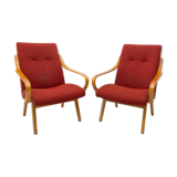 Pair of armchairs by Jaroslav Šmídek, 1960