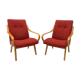 Paire de fauteuils par Jaroslav Šmídek, années 1960