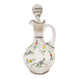 Carafe à liqueur en cristal émaillé