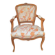 Fauteuil style Louis XV  tissu  original