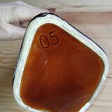 Pichet Vallauris – Free form – Red and green enamel – 1960s–70s – Vintage