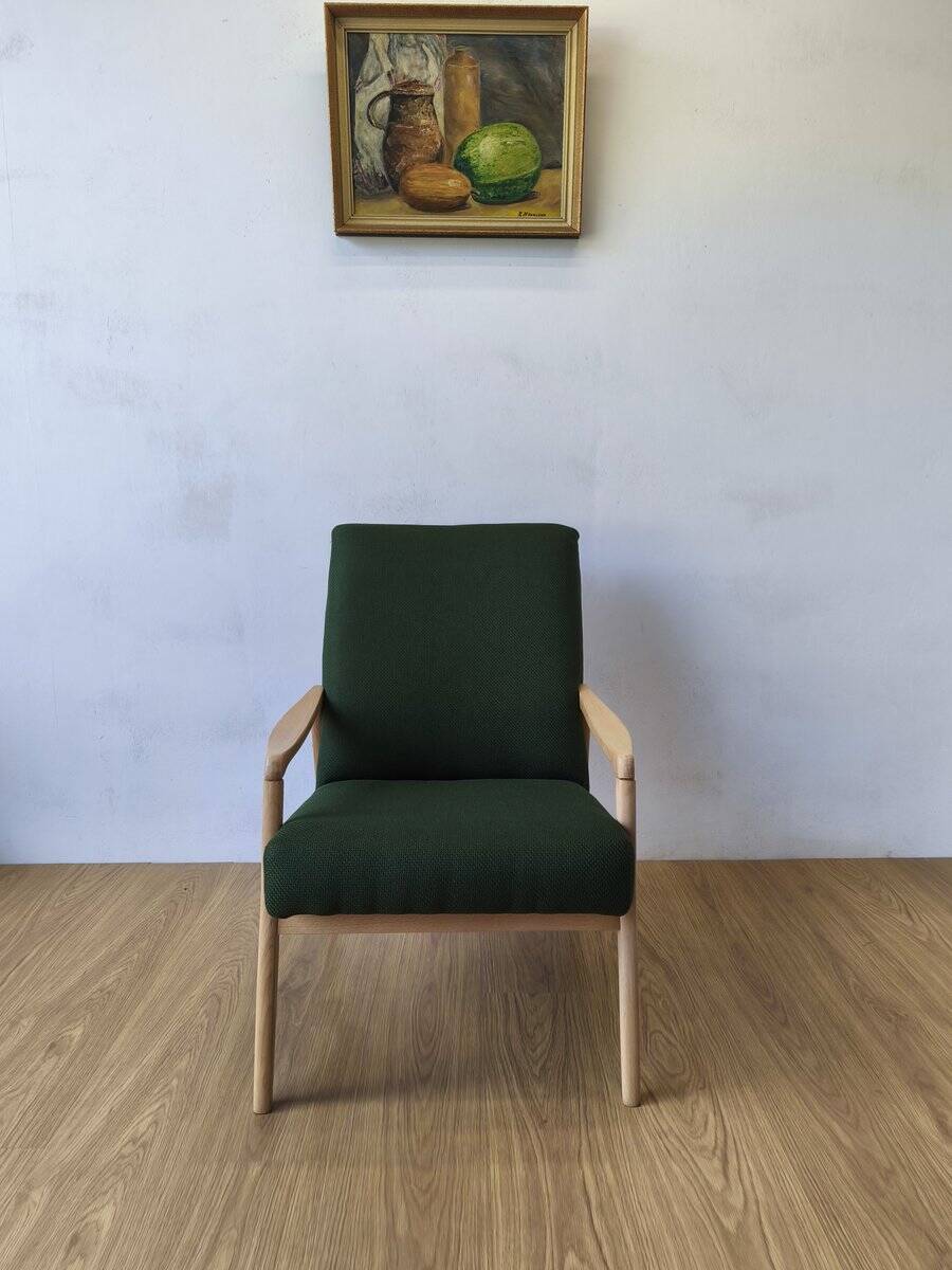 Vintage Lounge Chair by J. Jiroutek, Czechoslovakia, 1960s