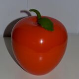 Orange apple ice bucket, 70 years