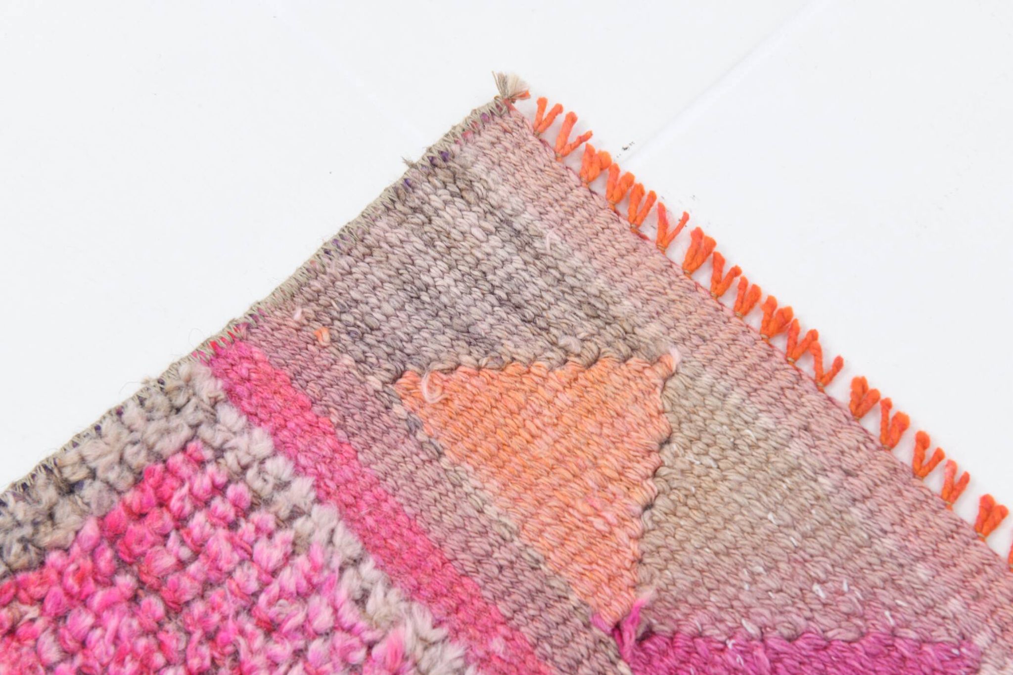 3x10 Oriental Pink Wool Turkish Runner Rug, 89x295Cm SK 18196
