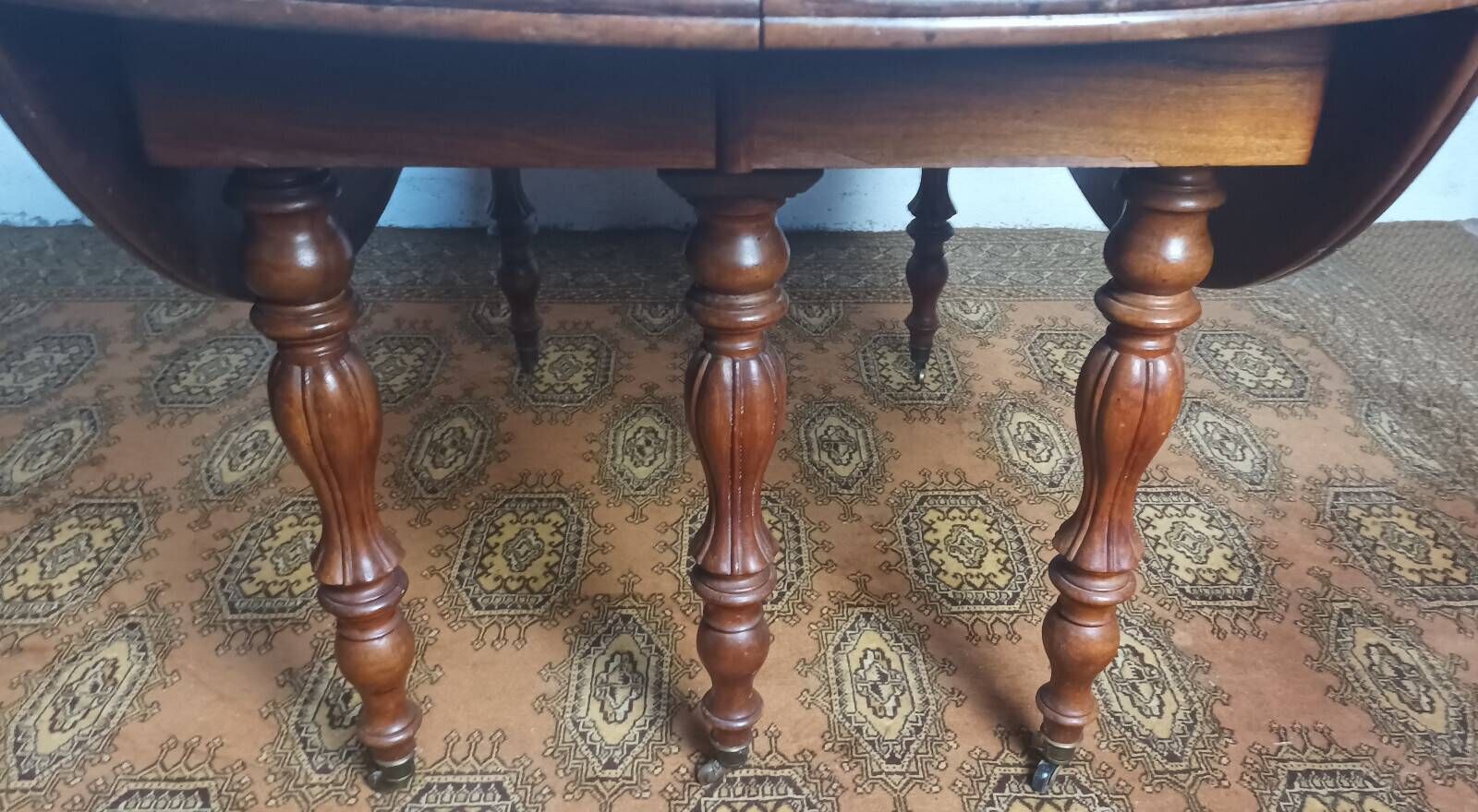 Louis Philippe period walnut table
