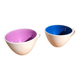 Paire de tasses faïencerie de Gien 1960