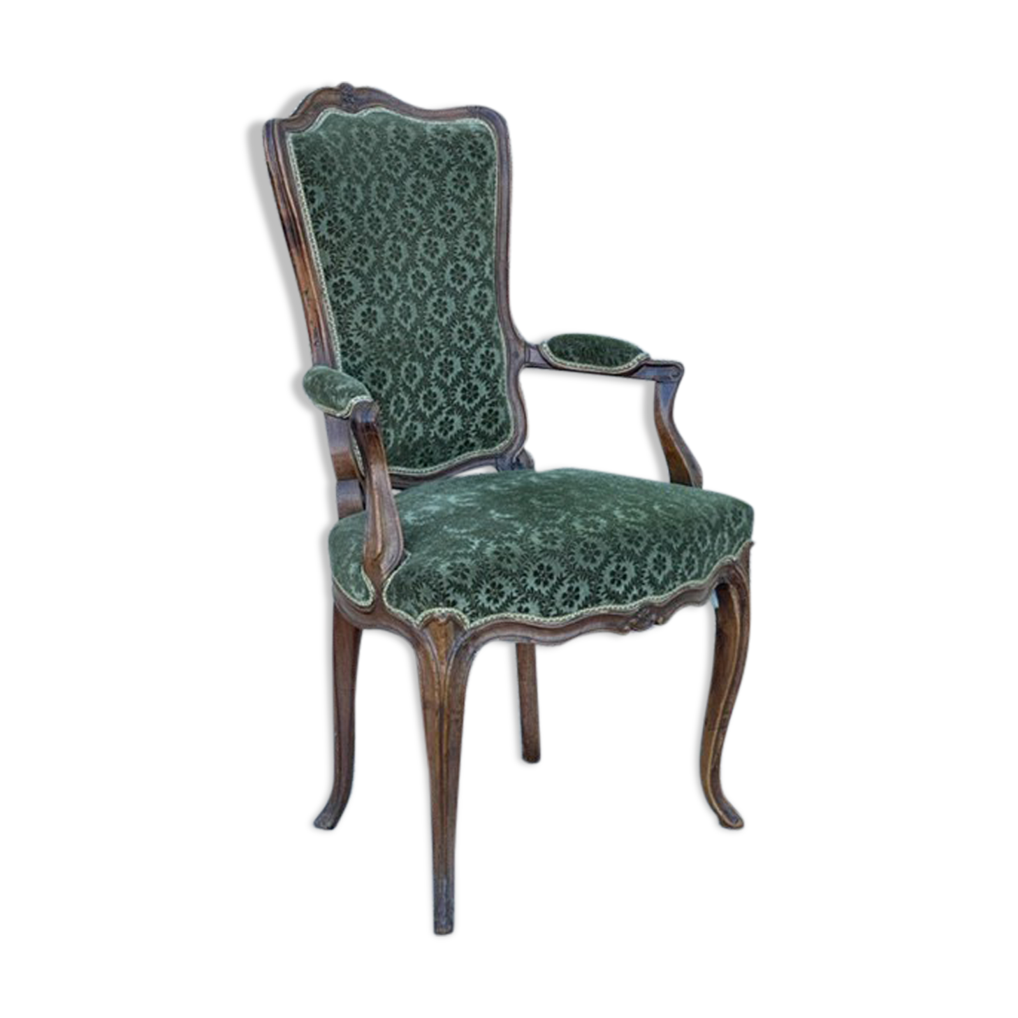 Louis XV style convertible armchair